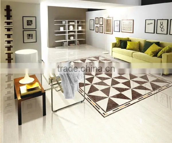 POLISHED PORCELAIN FLOOR TILE 60x60 WOOD LINE STONE