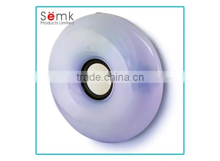 Semk design mini bluetooth stereo speaker with am fm tuner radio