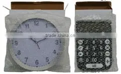 Round Shape Sweep Movement Wall Plastic Clock