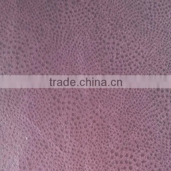Bronzed Suede Fabric Bonded With Fiber Velvet Fabric For Sofa