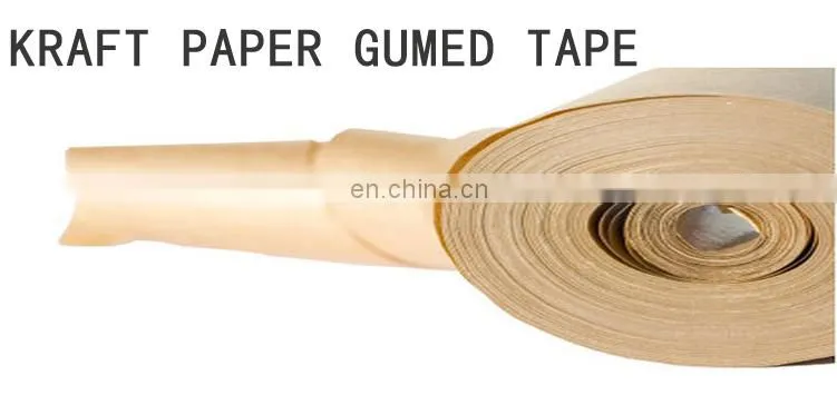 Liying Packing Used Kraft Paper Non Reinforced Gumed Tape