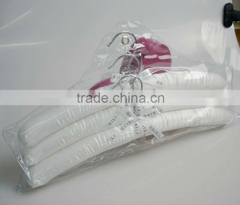 LP79 pink satin padded hangers