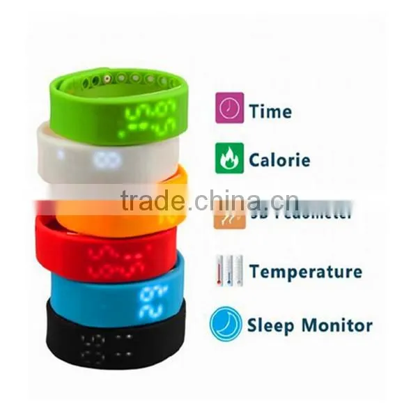 Fashion style pedometer smart watch