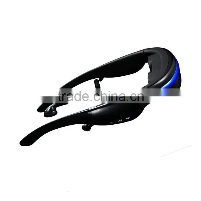 New Arrival Portable 52 inch 4GB hd 3D video glasses VG280