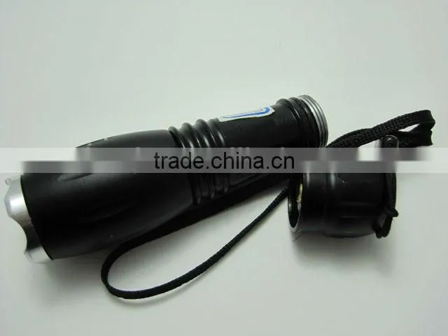 power light mini led torch adjustable focus led flashlight