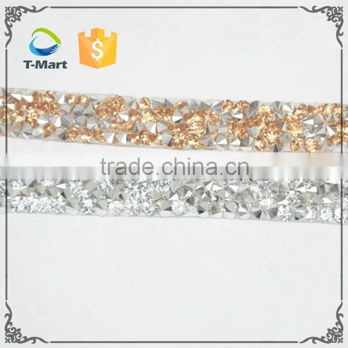 Hot Fix Pointback Rhinestone Trimming for Shoes, Garment Decorations