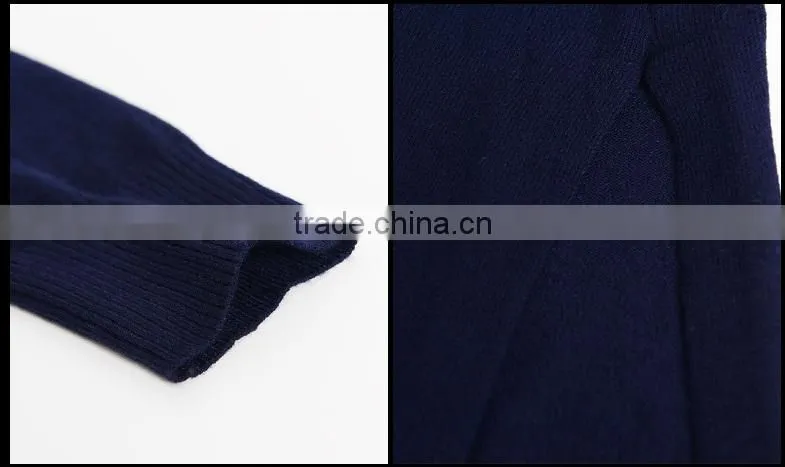 Sexy split package hip party knit sweater dress for women