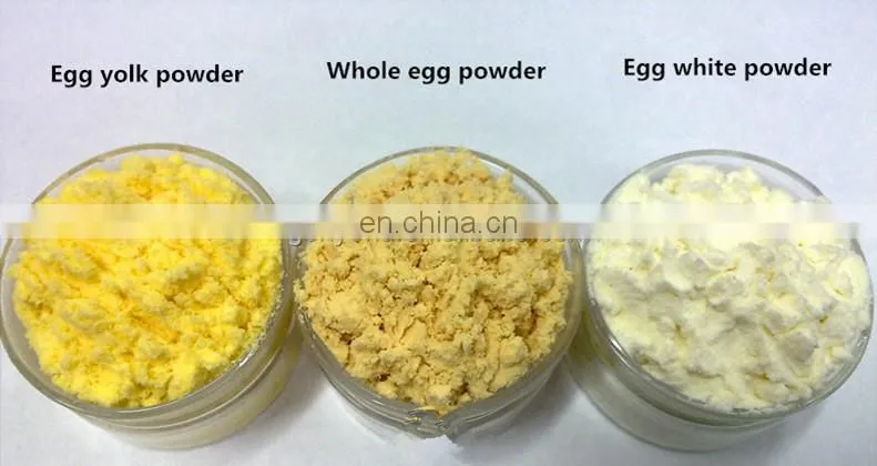 Dried whole egg processing line / whole egg powder making machine
