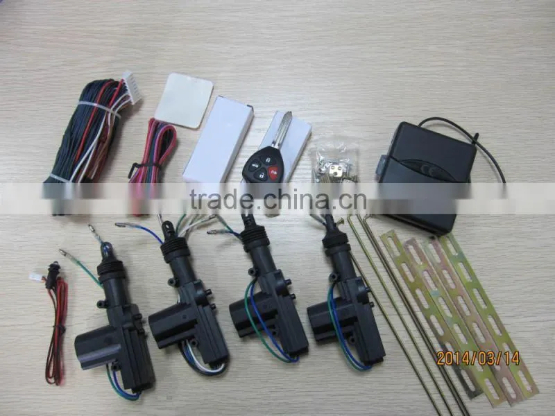 remote car central locking system for 2 or 4 with window closer output