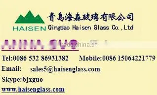 CLEAR LAMINATED GLASS 6.38MM,8.38MM, with Size 1830*2440mm