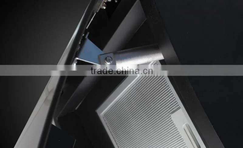 Powder painted Matt Black body Automatic Cooker Hood