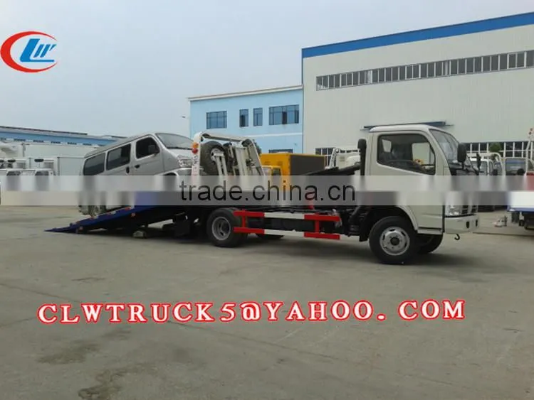 factory price 4-5t china tow truck sale in india,Dongfeng small 4X2 tow truck for sale
