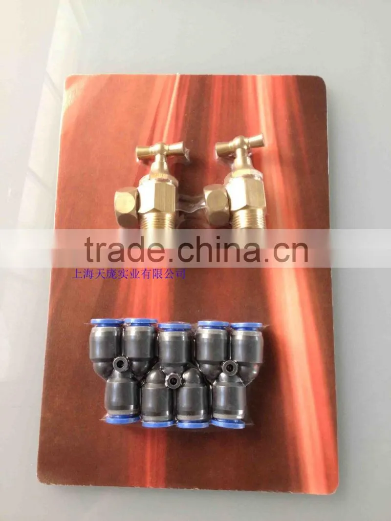 Vacuum Hinge tape Skin packaging machine(No mould Needed) for hardware packing