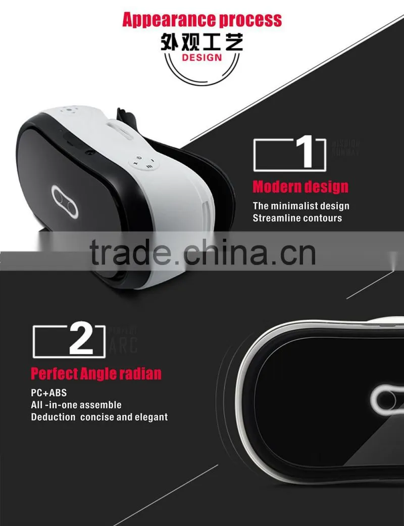 All in one VR headset virtual reality 3D VR Glassess 1080P HD