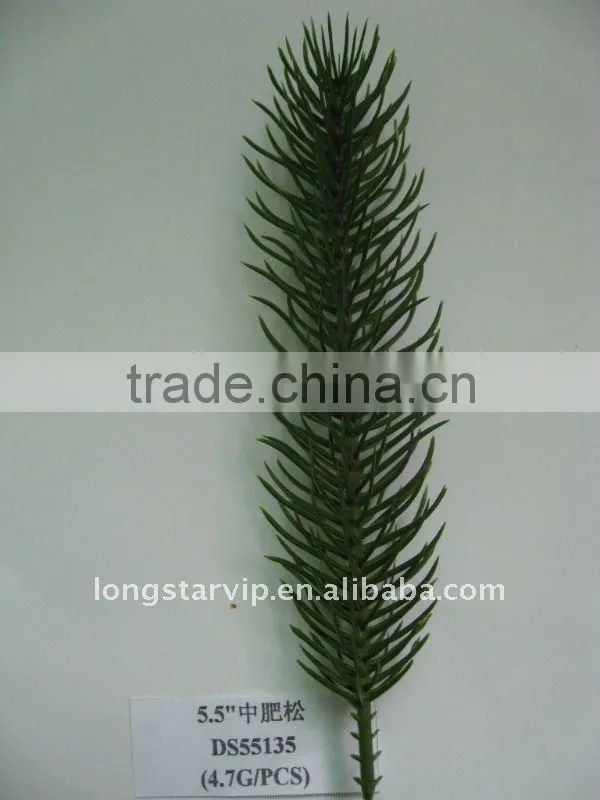 PET Pine Needles Used for Making Artifical Christmas Tree (PVC Monofilament)