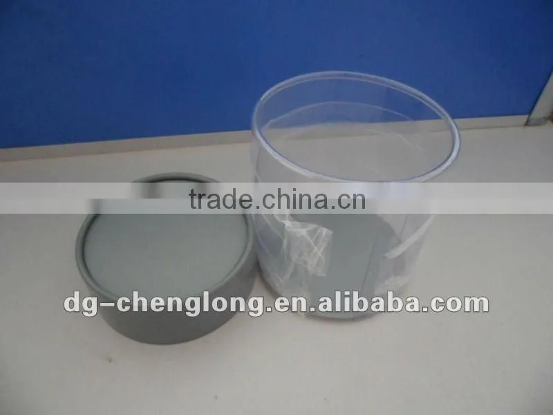 PVC PET Plastic Cylinder Box Making Machine