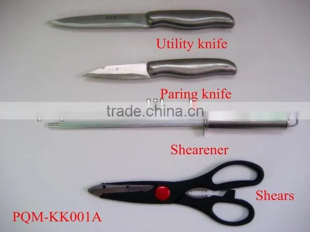 Senior durable 8 pieces stainless steel kitchen knife