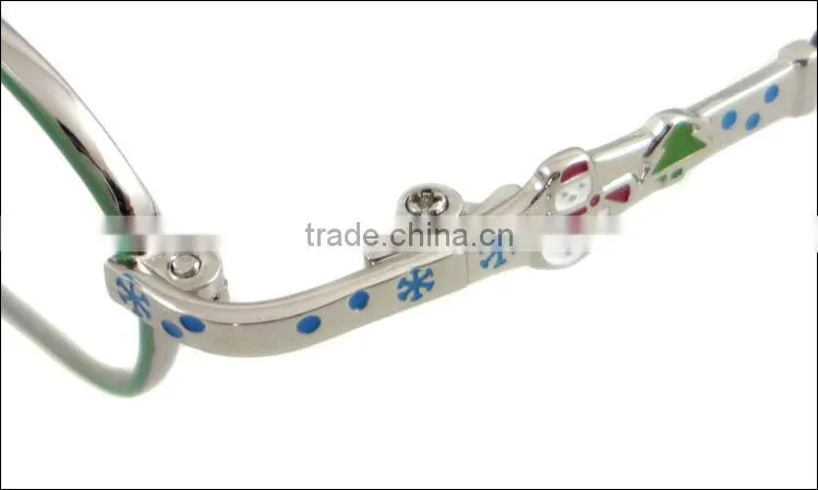 Classic design cheap but high quality full rim metal kids cartoon eyeglasses optical frames