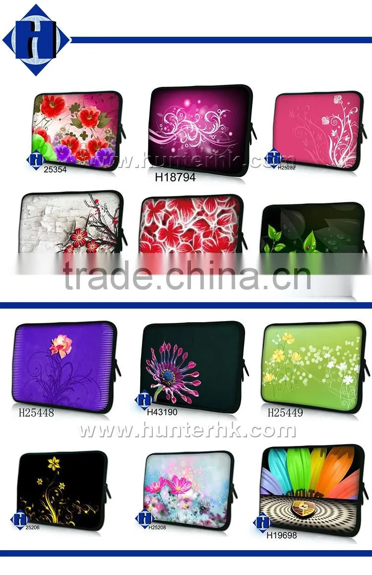 Unique Heart Floral For Laptop Neoprene Case