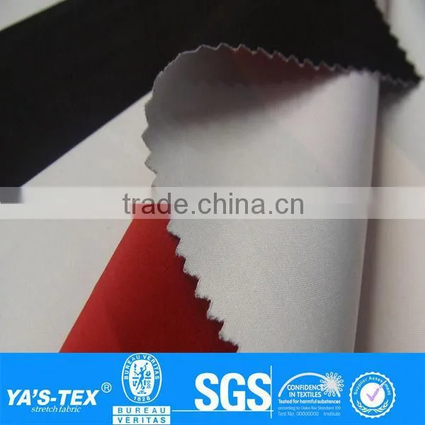 polyester spandex printed stretch fabric for dress/cotton polyester spandex fabric