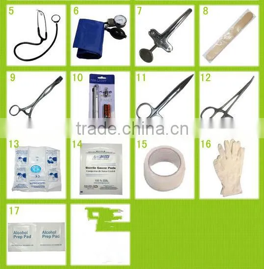 Oxygen First Aid Kits Bag with low price