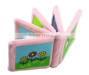 Baby Plush educational Book/colorful Plush baby book