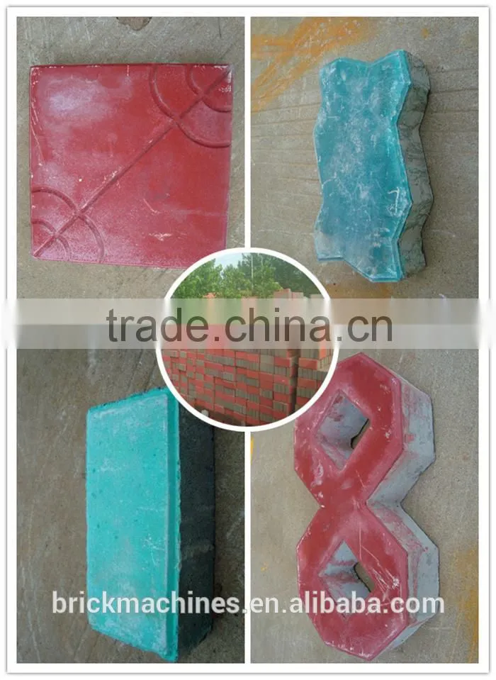 Hydraulic paver block machine designer mold manual concrete block making machine mini machine making
