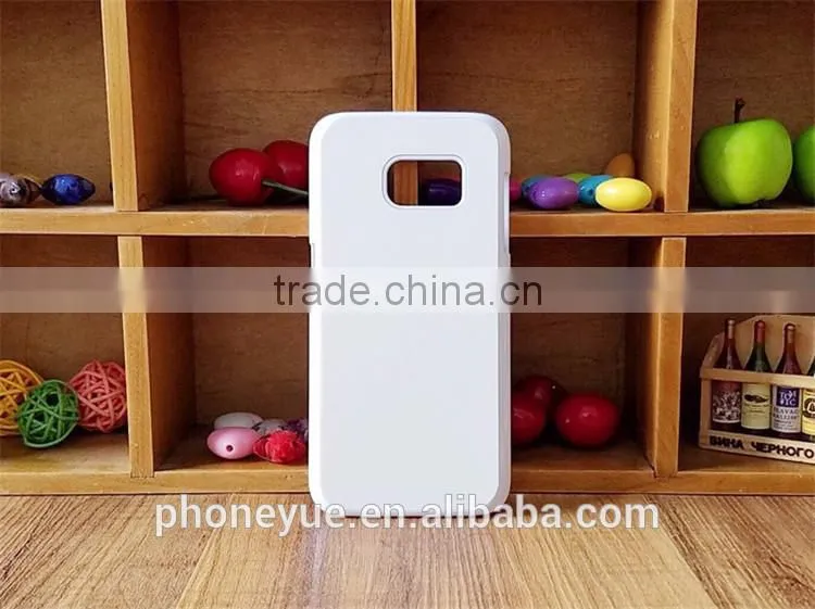 DIY Plastic PC Hard 2D Blank sublimation Case Back Cover For Samsung S7