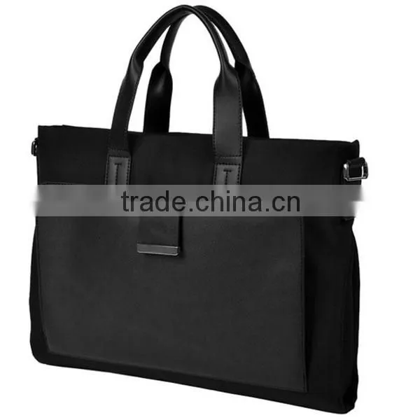 men handbag tote bag canvasTriple Gusset Laptop Tote For 14" Laptops Black/Burgundy Men's canvas bag mockup free