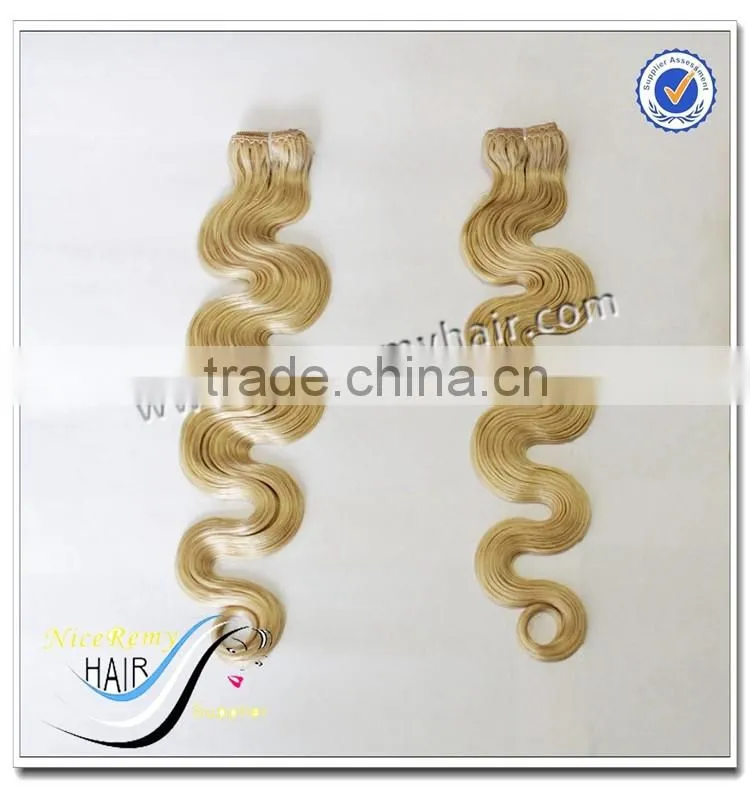 Wholesale clip in hair extension 100% human hair extensions clip in 3 piece clip in hair extensions