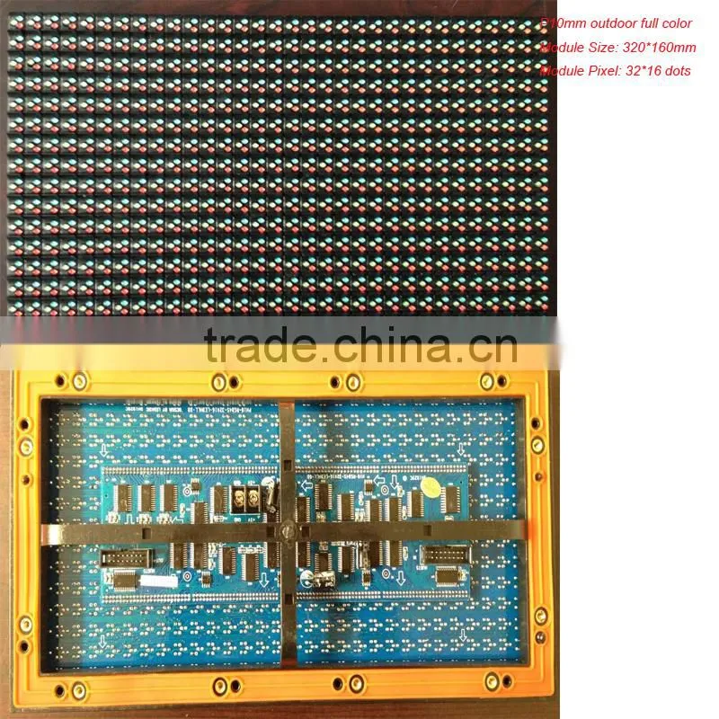 RGX P10 full colorl ed screen for advertising