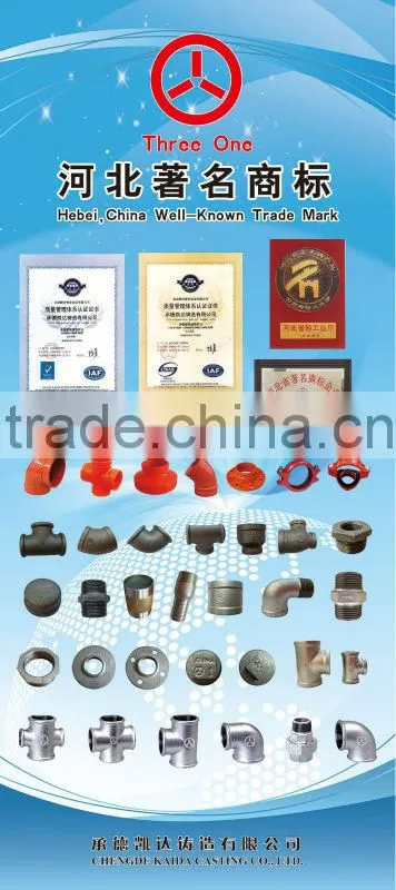 zinc / galvanized Carbon Steel pipe fittings Sch40 NPT nipples pipe nipples