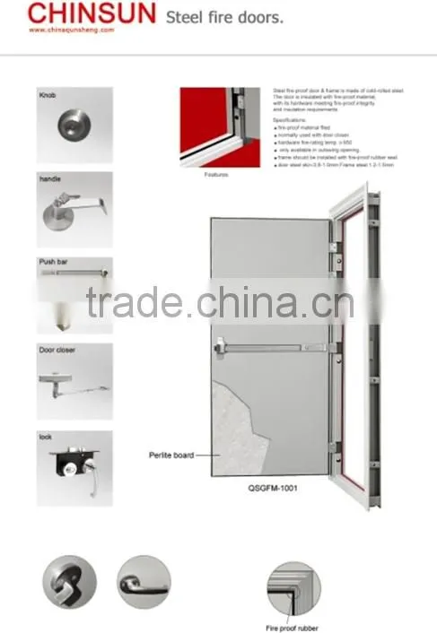 cheap fire door ,low price fire proof door