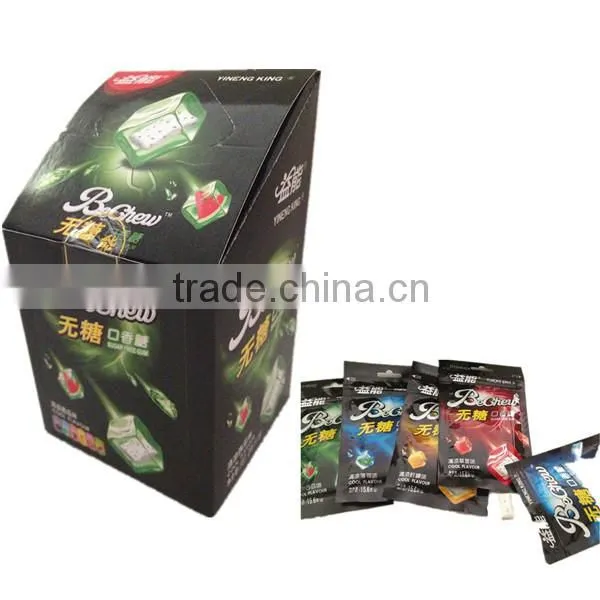 watermelons flavor sugarless chewing gum