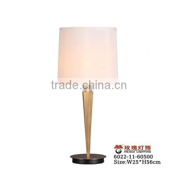 standing copper light for house