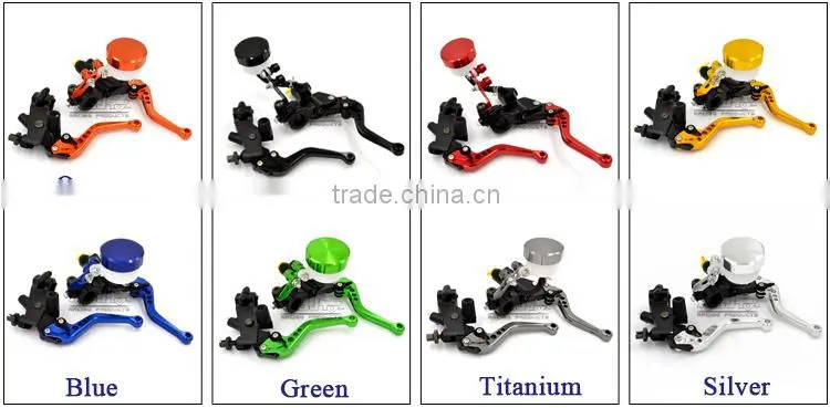 BJ-LS-006 Universal Adjustable Motorcycle Brake Master Cylinder Clutch Reservoir Lever