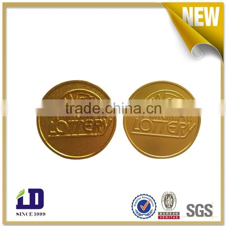 high quality custom metal token coin import cheap goods from china