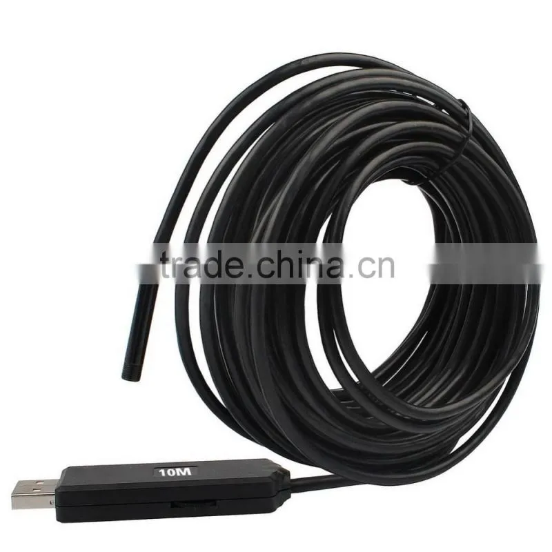 5M Cable Length Mini 5.5mm Dia USB Endoscope 1.3MP Camera HD 1280*720P HD Endoscope Camera 6LED Borescope Insepction Camera