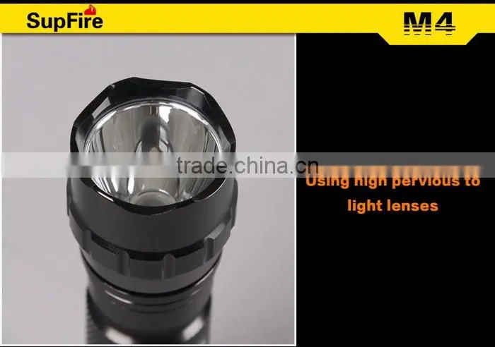 Supfire M4-U2 Rechargeable Flashlight 10W led colorful torch