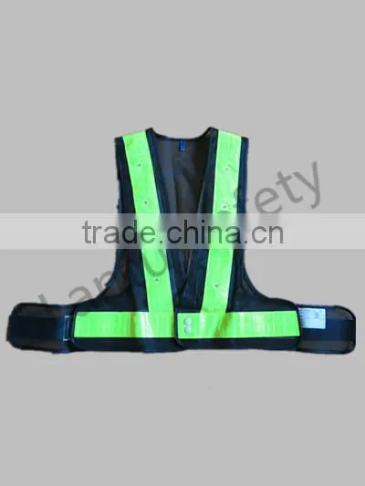 LED safety vest