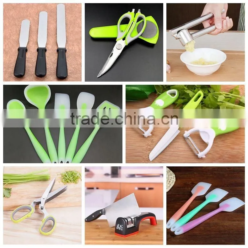 vegetable salad scissors tomato cutter hot sell Kitchen scissors