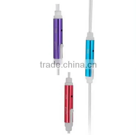 cheap wired colorful super bass earphones earbud for mobile phone