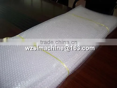 Plastic bubble film making machine
