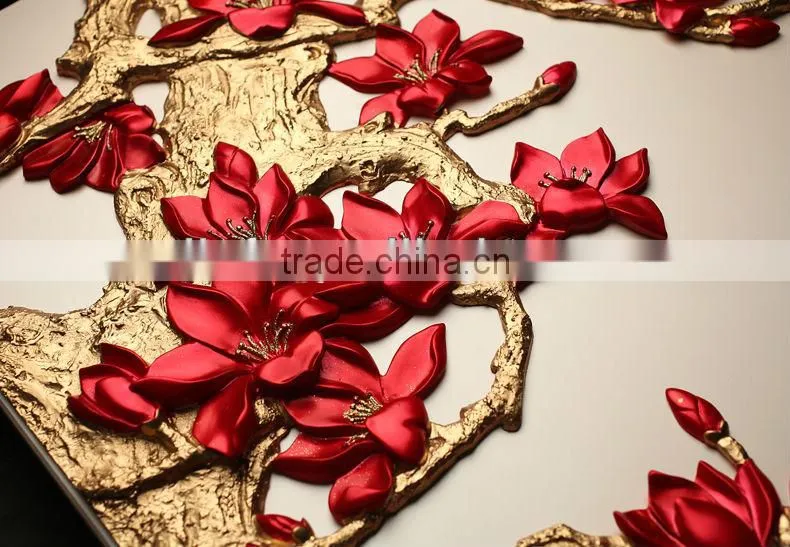Resin relief Painting On Canvas famous impressionist painting
