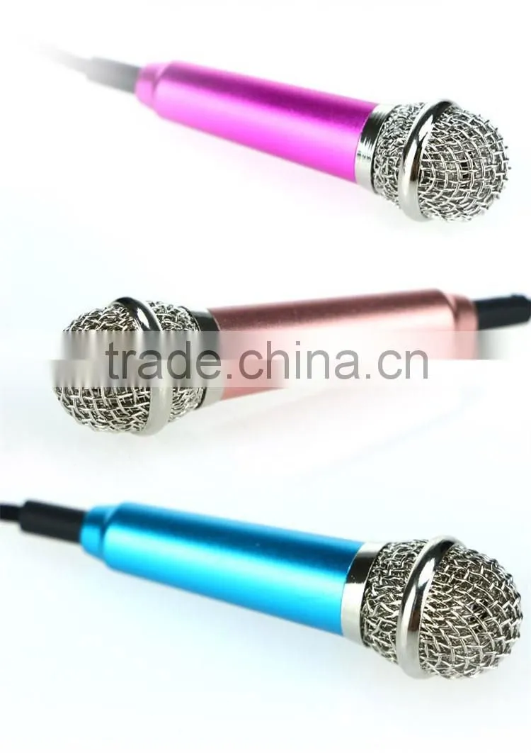Mini Mobile Phone Karaoke Microphone, phone microphone for phone and laptop