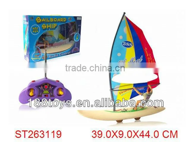 4CH remote control boat/radio control sailboard ship