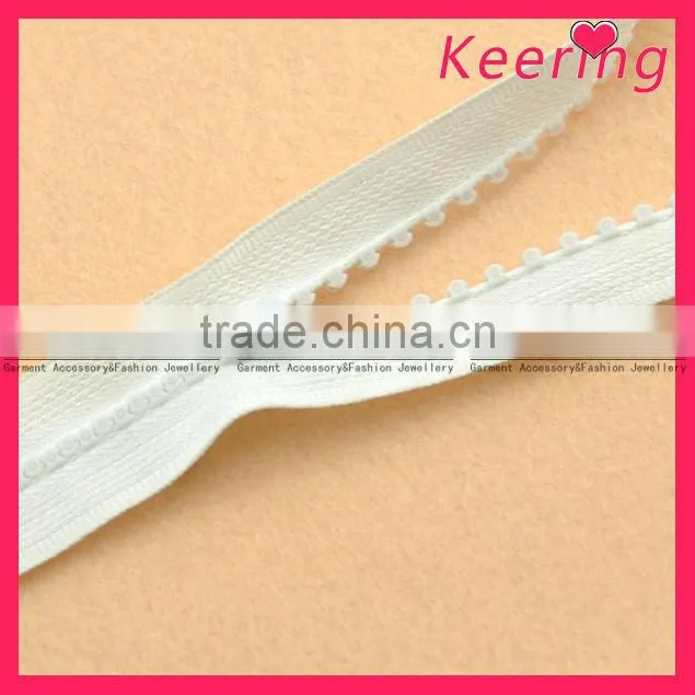 white new fashion wholesale rhinestone zipper from keering WZP-052