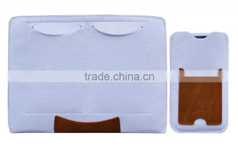 Universal wool felt bags for laptop sleeves