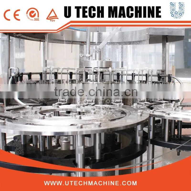 Two year global warranty high speed automatic water bottle filling machine for mini bottle,soda bottle,beer bottle