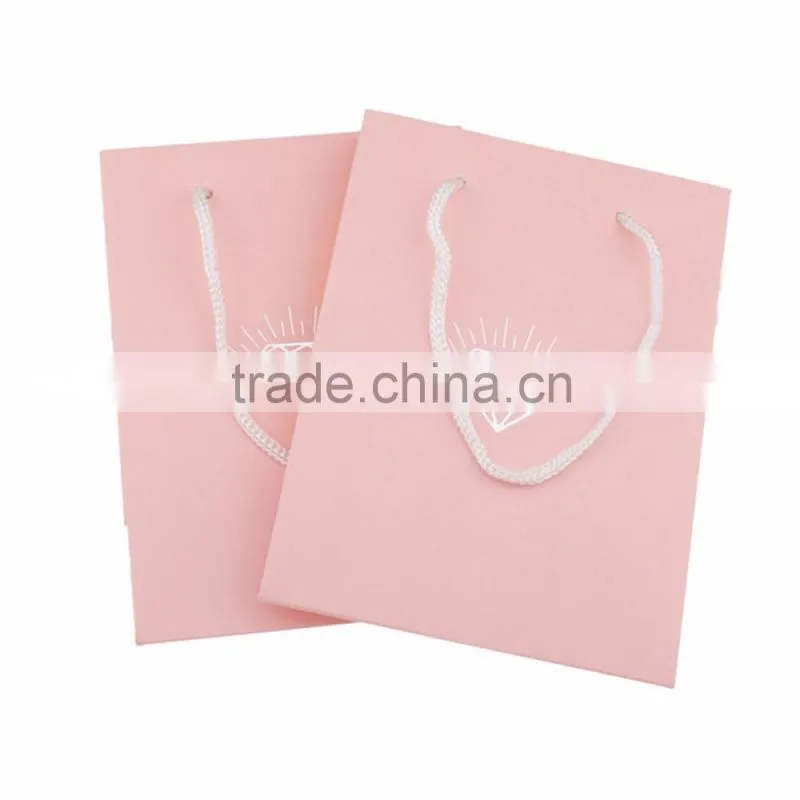 art paper bags gift jewelry/ perfume/ cosmetic packaging